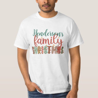 Camisa de Natal da Família 2022