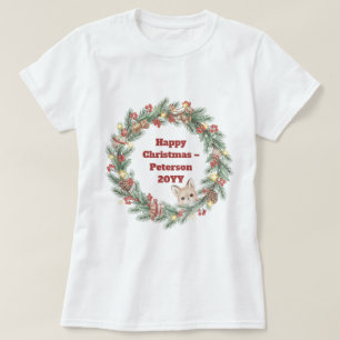 Camisa de Natal da Família - Fia de Natal