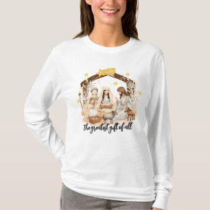 Camisa de Natal da Grande Oferta de Jesus