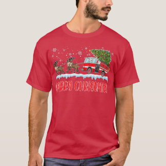 Camisa de Natal de Bombeiro Árvore Alegre do Natal