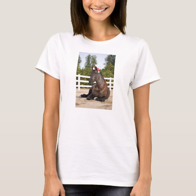 Camisa de Natal de Cavalo (Frente)