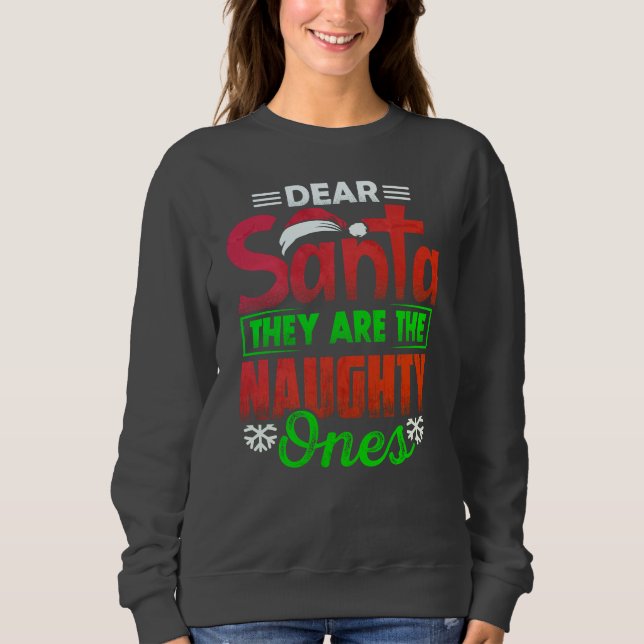 Camisa de Natal divertida para vibrações divertida (Frente)