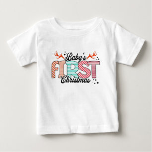Camisa de Natal do Bebê