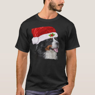 Camisa de Natal do Cão de Montanha Bernês Natal Co