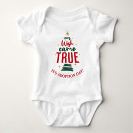 Camisa de Natal do Dia da Adoção Infantil "Nosso D