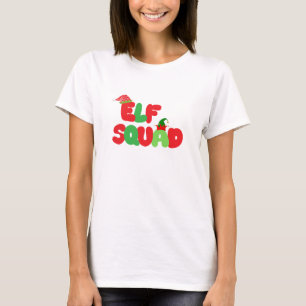 Camisa de Natal do Elf Squad