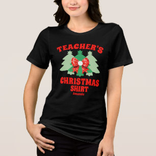 Camisa de Natal do Professor Personalizado