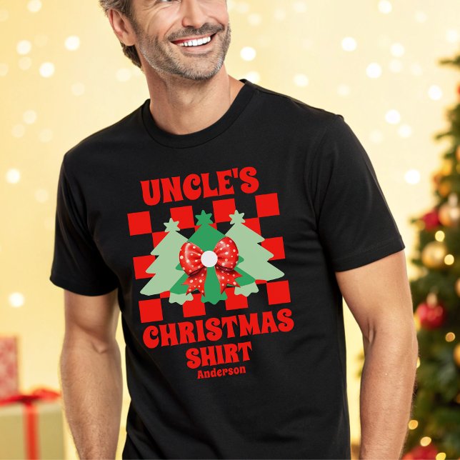 Camisa de Natal do Tio Personalizado (Criador carregado)