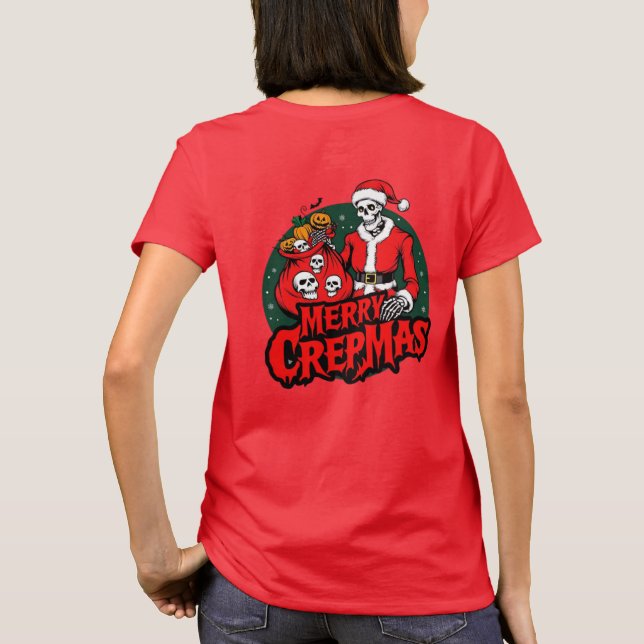 Camisa de Natal e Dia das Bruxas (Verso)