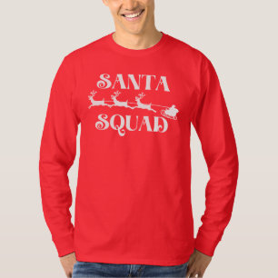 Camisa de Natal em papais noeis