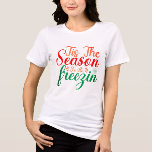 Camisa de Natal engraçada para animação festiva