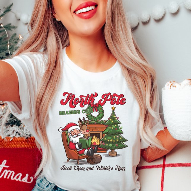 Camisa de Natal engraçada | Polo Norte (Criador carregado)