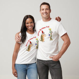 Camisa de Natal Engraçado Armadillo