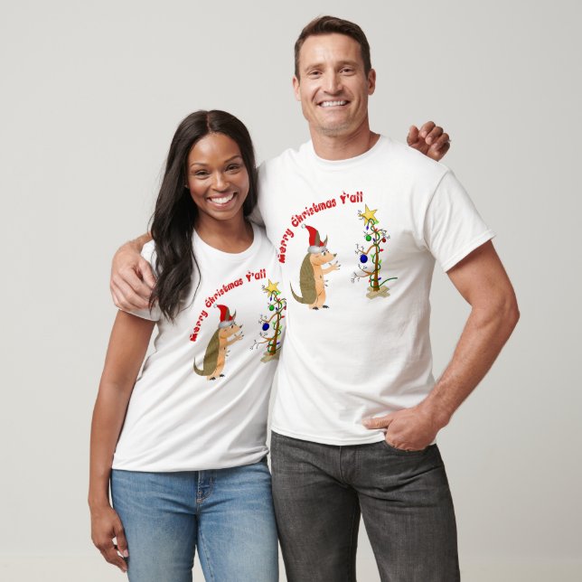 Camisa de Natal Engraçado Armadillo (Unissex)