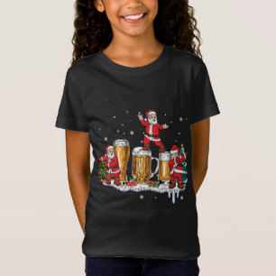 Camisa de Natal Engraçado para Cerveja Bebendo Mas