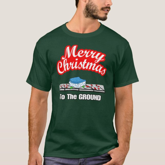 Camisa de Natal Feliz (Frente)
