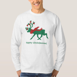 Camisa de Natal Feliz dos Homens de Christmoose