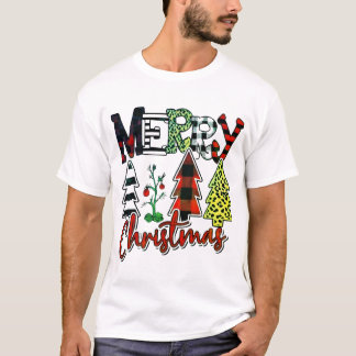 Camisa de Natal feliz para comemoração de Férias
