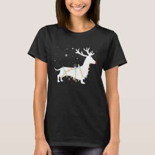 Camisa de Natal Funny Dachshund Cachorro Árvore Lu