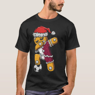 Camisa De Natal, Garoto De Futebol Jérsei Dabbing