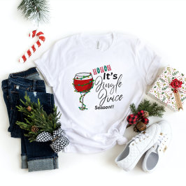 Camisa de Natal - Ho Ho Ho É Jingle Juice Sea