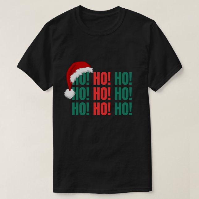 Camisa de Natal HoHo (Frente do Design)