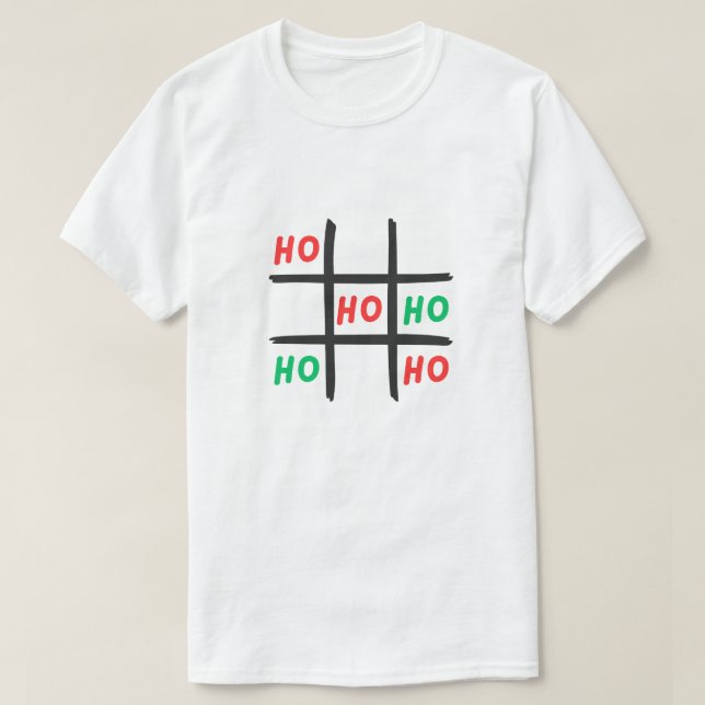 Camisa de Natal HoHo (Frente do Design)