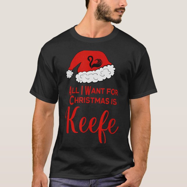 Camisa de Natal Keefe para Fãs do Guardião de The  (Frente)