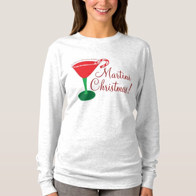 Camisa de Natal Martini Feminina (Frente)