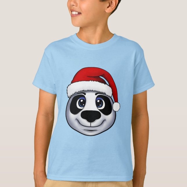 Camisa de Natal Panda (Frente)