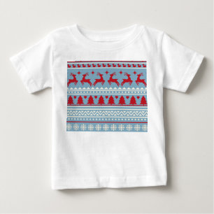 Camisa de Natal para Bebê Nórdico – Escandinavo