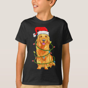 Camisa de Natal para Cachorro, Golden Retriever de