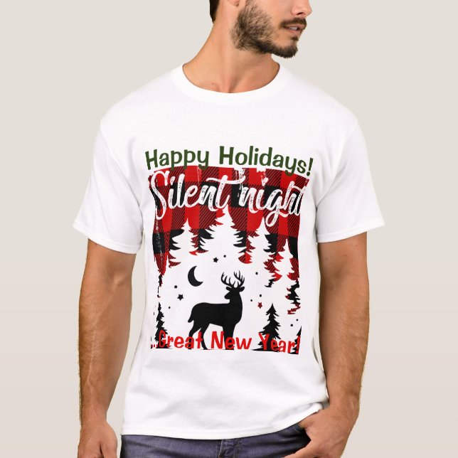 Camisa de Natal para homens ou mulheres (Frente)