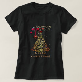Camisa de Natal Preta