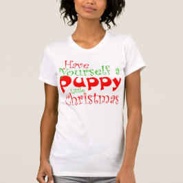 Camisa de Natal Puppy