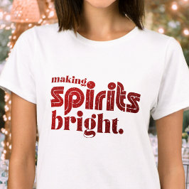 Camisa de Natal retrógrada - Espírito Fazer brilha