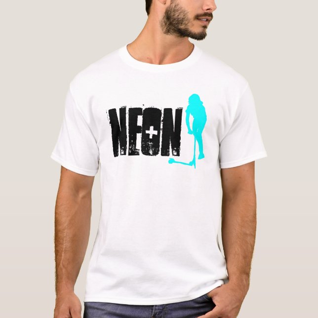 Camisa de néon do chicote (Frente)