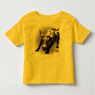 Camisa de Neve Nova Iorque, Shirt Bull Estátua Sou