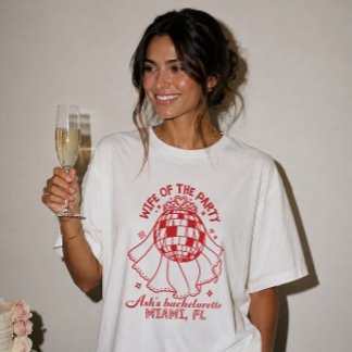 Camisa de Noiva Personalizada para Festa de Desped