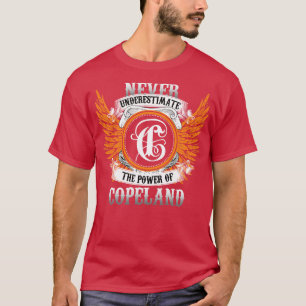 Camisa De Nome De Copeland Nunca Subestima A Potên