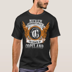 Camisa De Nome De Copeland Nunca Subestima A Potên