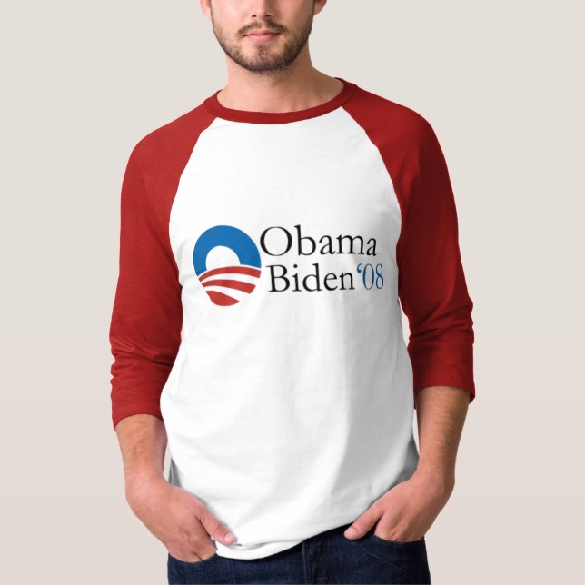 Camisa de Obama Biden '08 (Frente)