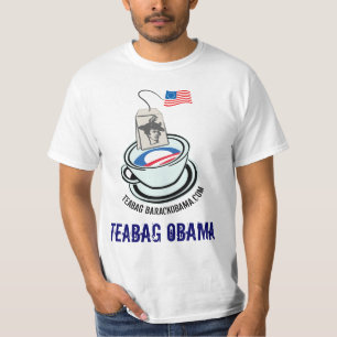 Camisa de OBAMA do SAQUINHO DE CHÁ