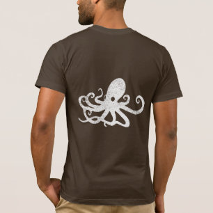 Camisa De Octopus Do Bebê-Água