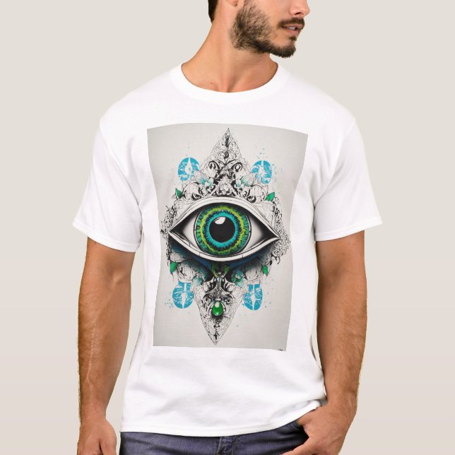 CAMISA DE OLHOS mau (Frente)