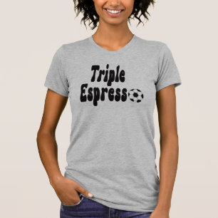 Camisa De Olimpiadas De Espresso Triplo, Criativa