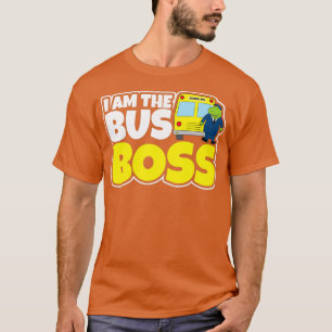 Camisa De Ônibus Eu Sou O Chefe De Ônibus Presente
