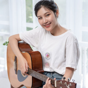 Camisa de orbe floral