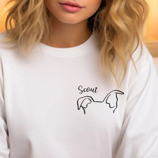 Camisa De Orelhas De Cachorro, Pai De Branca (Criador carregado)