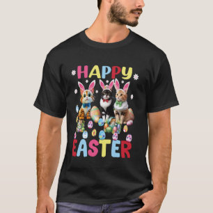 Camisa de Orelhas de Coelho de Gato do Dia de Pásc